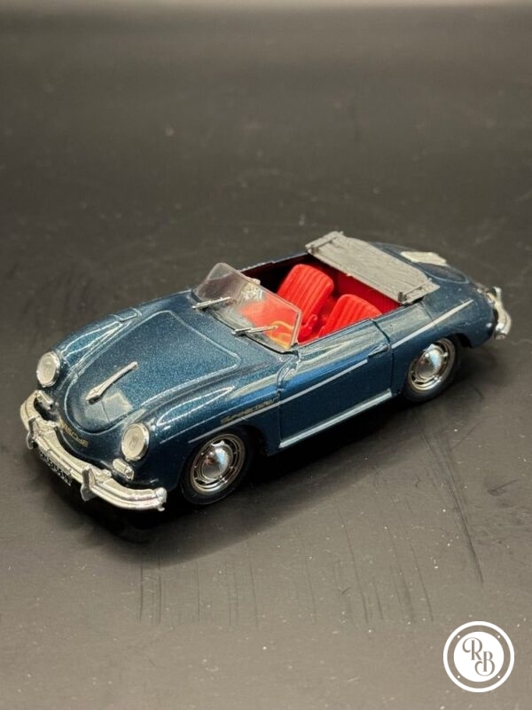 Brumm 1950 Porsche 356 Roadster Speedster échelle 1:43 Bleu Cabriolet