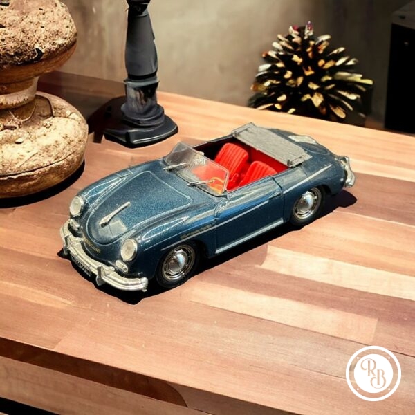 Brumm 1950 Porsche 356 Roadster Speedster échelle 1:43 Bleu Cabriolet