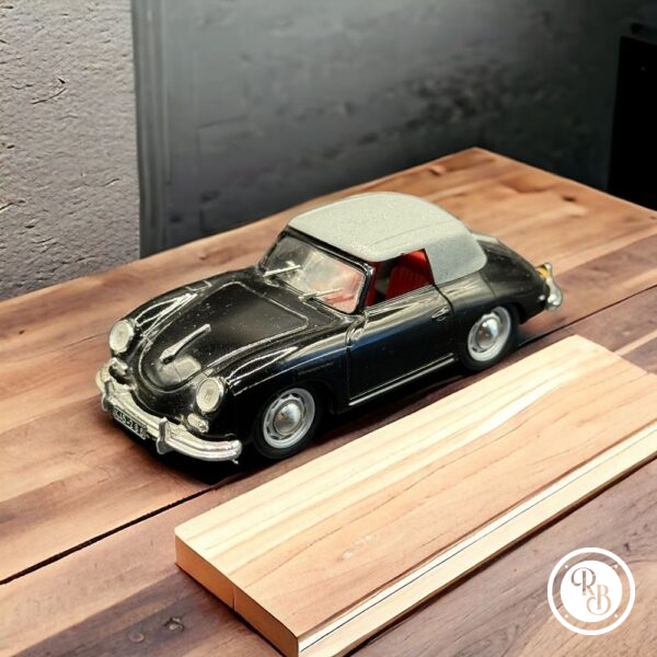 Brumm 1/43 Scale Metal Model - R118 PORSCHE 359 CABRIOLET 1950 BLACK