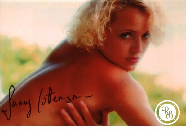 Autographe Fanny Cottençon 20x30