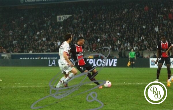 Autographe Guillaume Hoarau 15x20