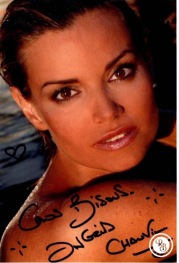 Autographe Ingrid Chauvin 10x15