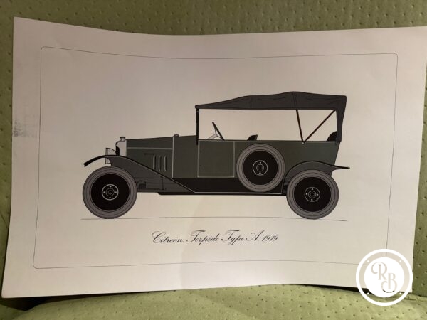 une Citroën type A de 1919