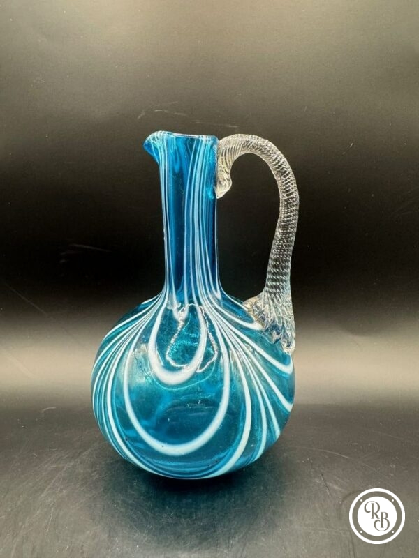 RETRO_BROC_Carafe_bleu_anse