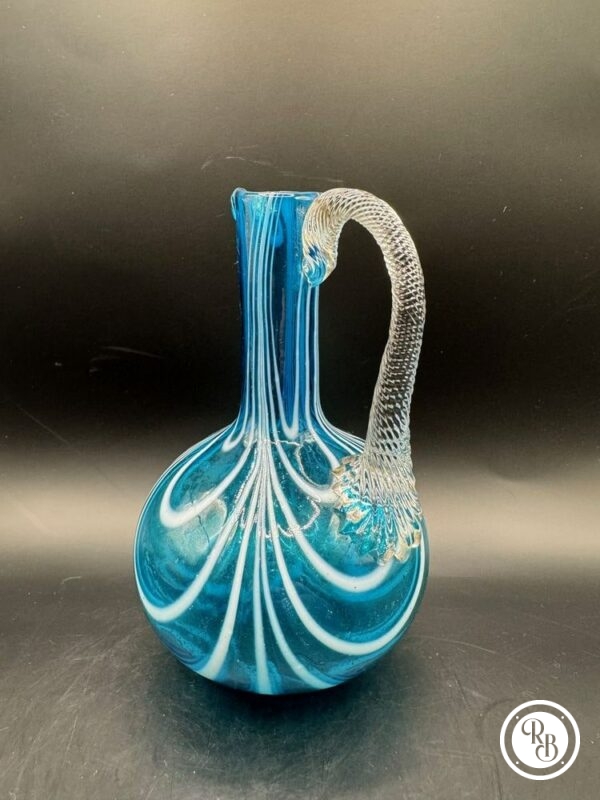 RETRO_BROC_Carafe_bleu_anse